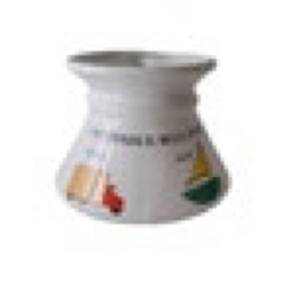 Sandra Boynton Vintage Untippable No Spill Stoneware Travel Mug Nonslip car boat - Picture 2 of 9